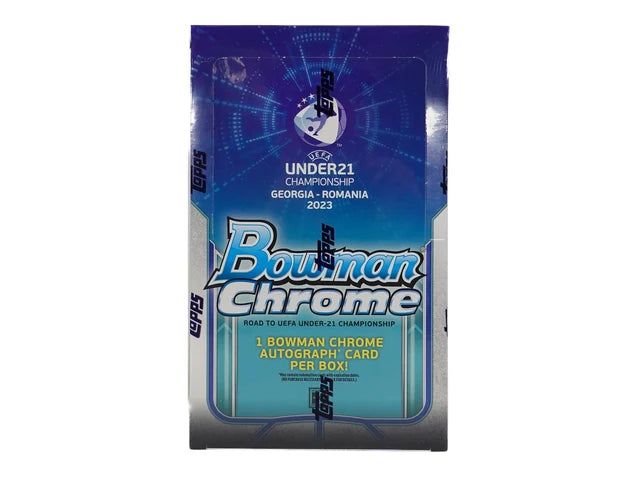 Bowman Chrome Road to UEFA Under-21 European Championship Soccer 2022