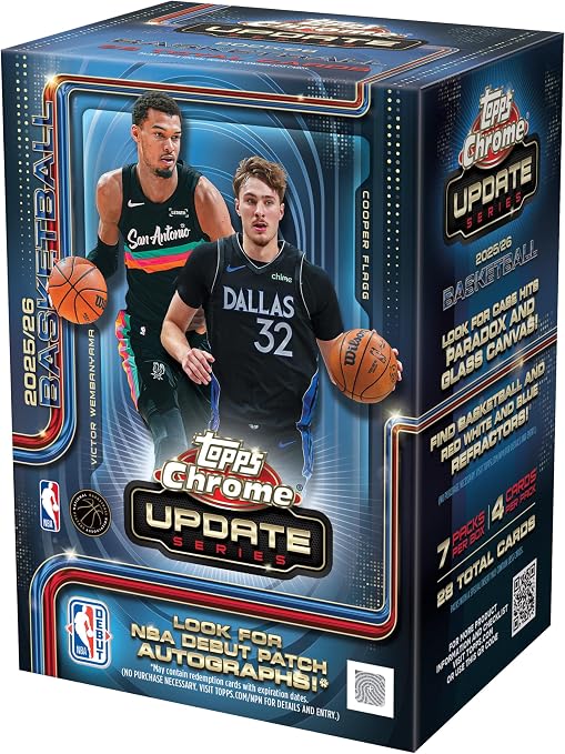 Topps Chrome Updates NBA Basketball 2025-26