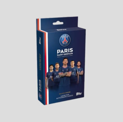 2021-22 TOPPS PARIS SAINT-GERMAIN TEAM SET BOX