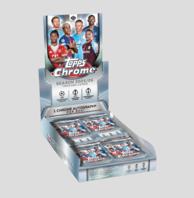 2025-26 TOPPS CHROME UCC HOBBY BOX